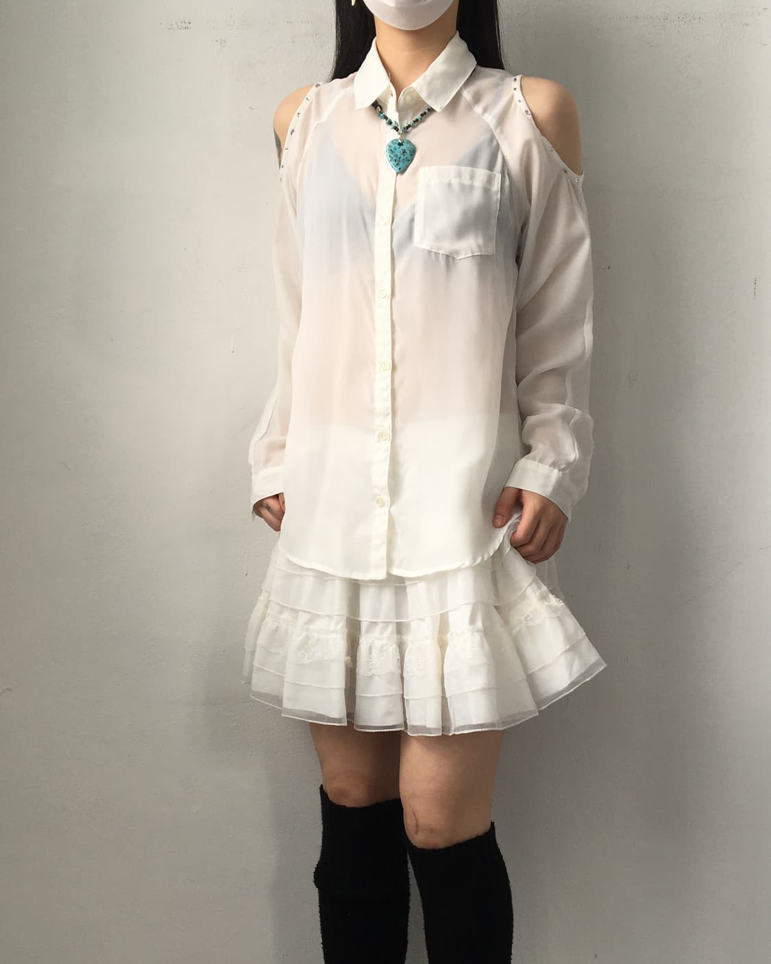 Dig deep cut off point shirt 상품이미지7