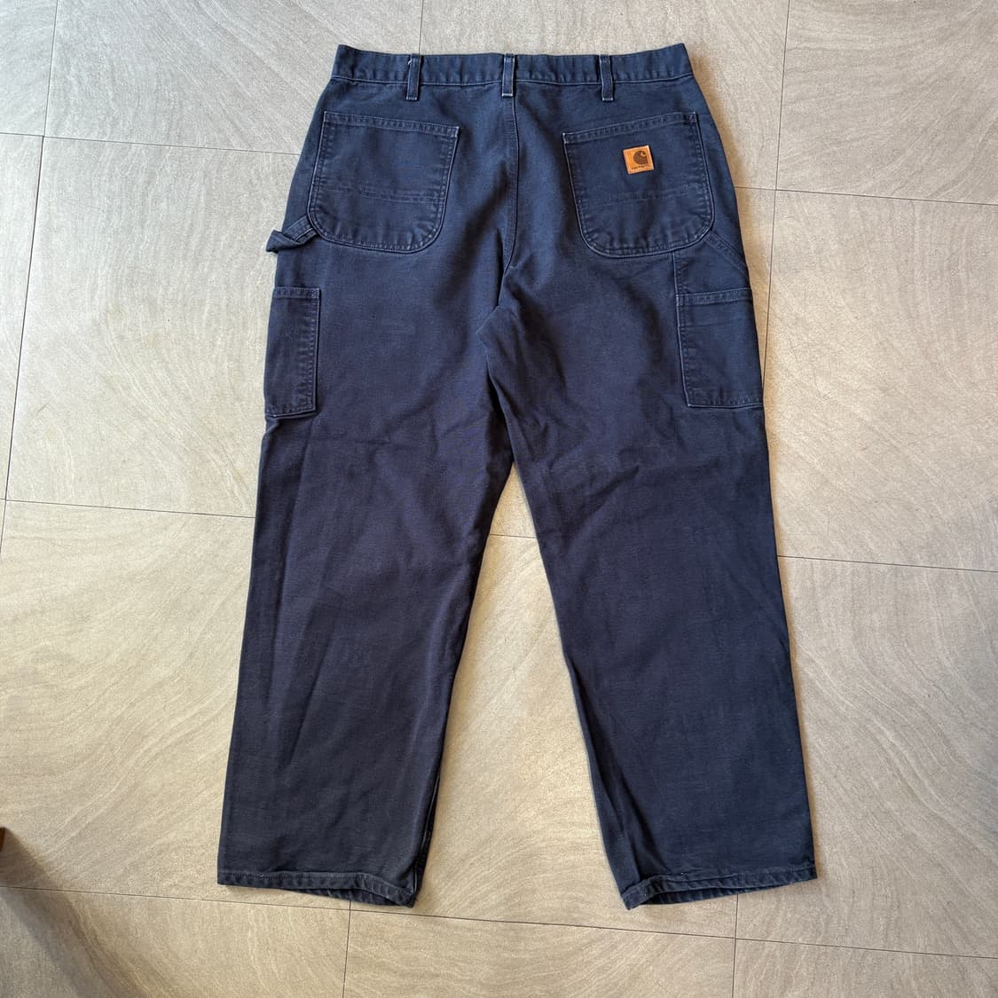 칼하트 오리지널 네이비 카펜터 팬츠 상품이미지1