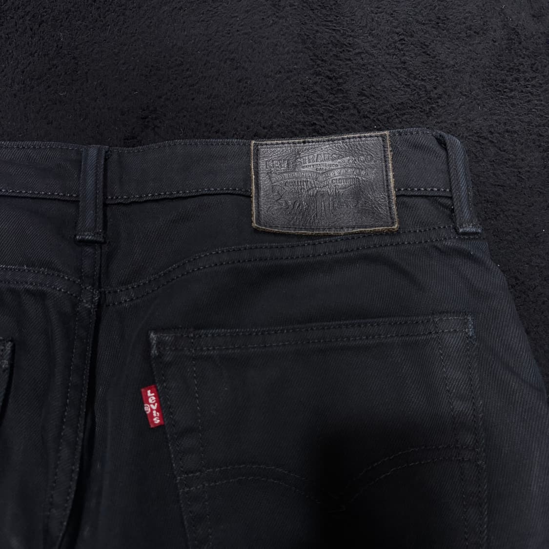 34 리바이스 POSITIVELY SUPERIOR 데님 블랙진 상품이미지3