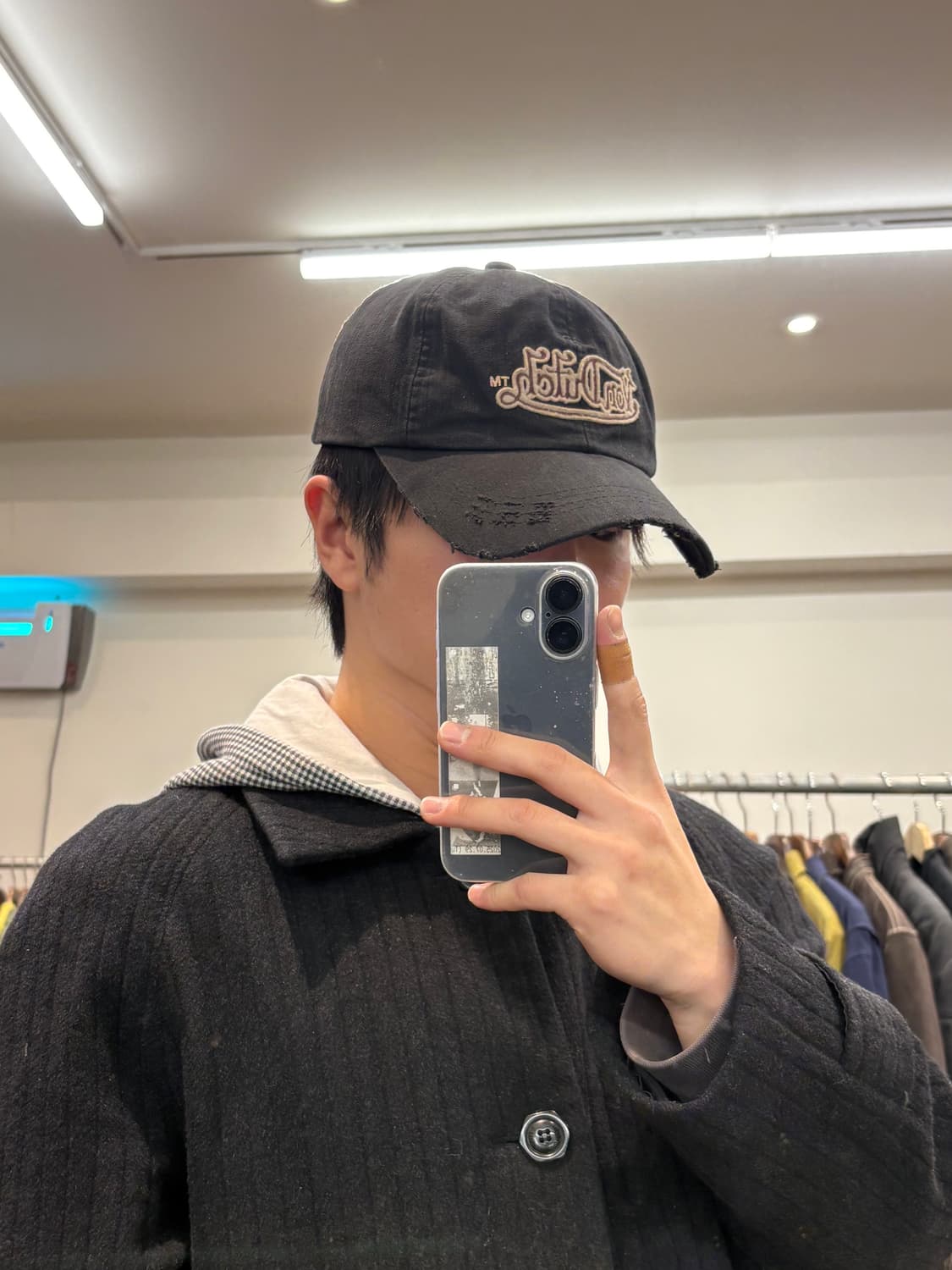 본더치 데미지 데님 볼캡 상품이미지8