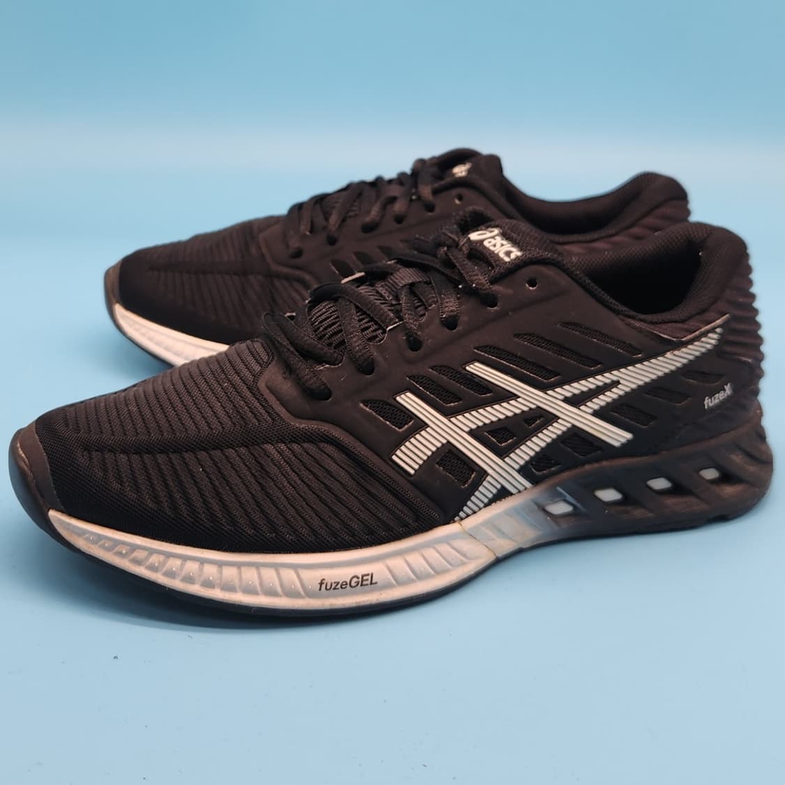 ooo 아식스 fuzeX 블랙 런닝화245 상품이미지1