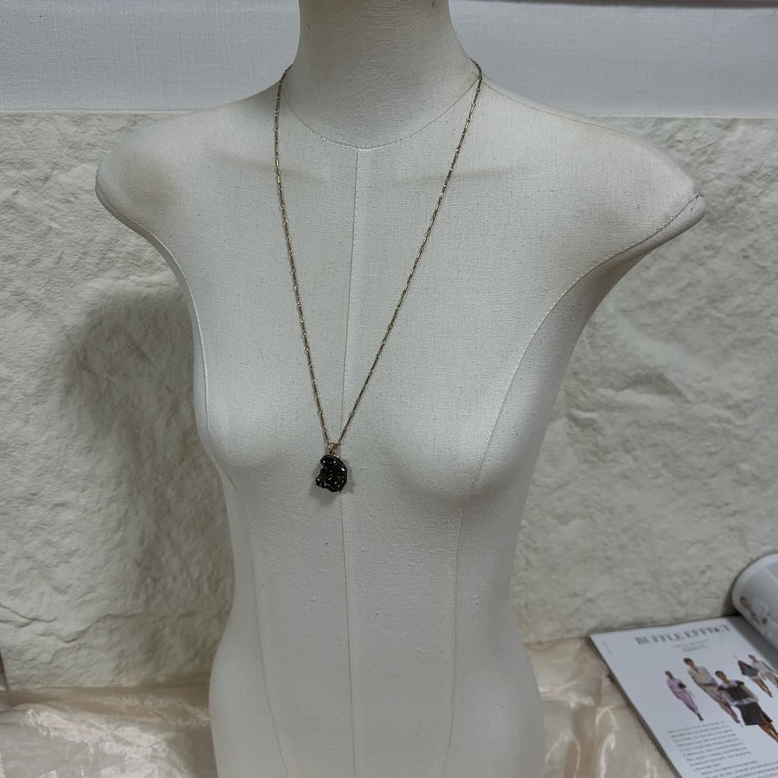 빈티지 컬러톤 오리엔탈 목걸이 상품이미지1