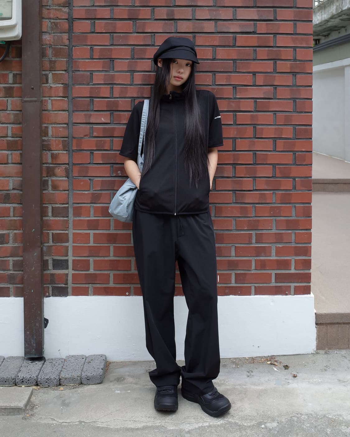 지초이컴포트 26-002 AIRY HOODIE (BLACK) 상품이미지7