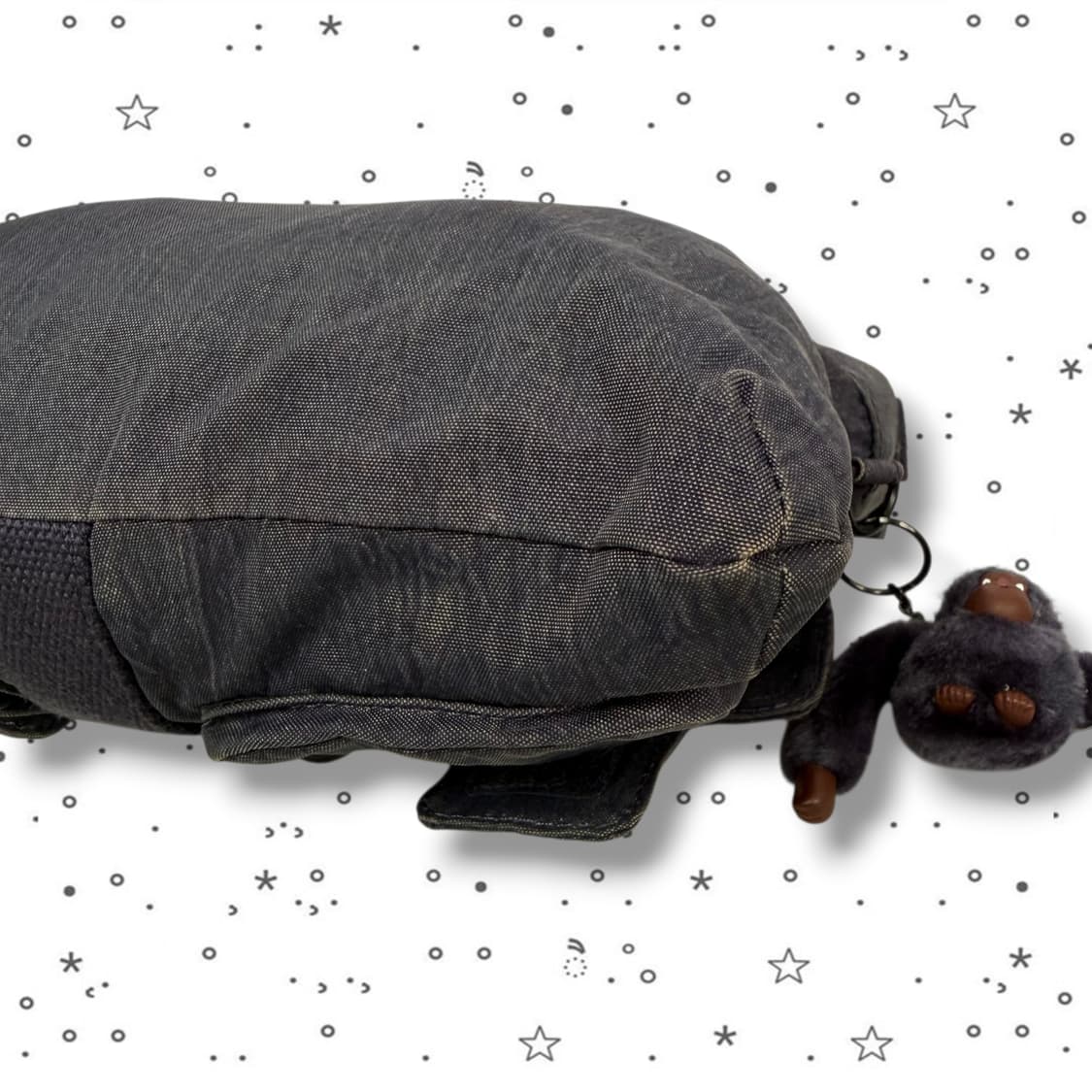 Kipling 키플링 데님 투포켓 크로스백 상품이미지7