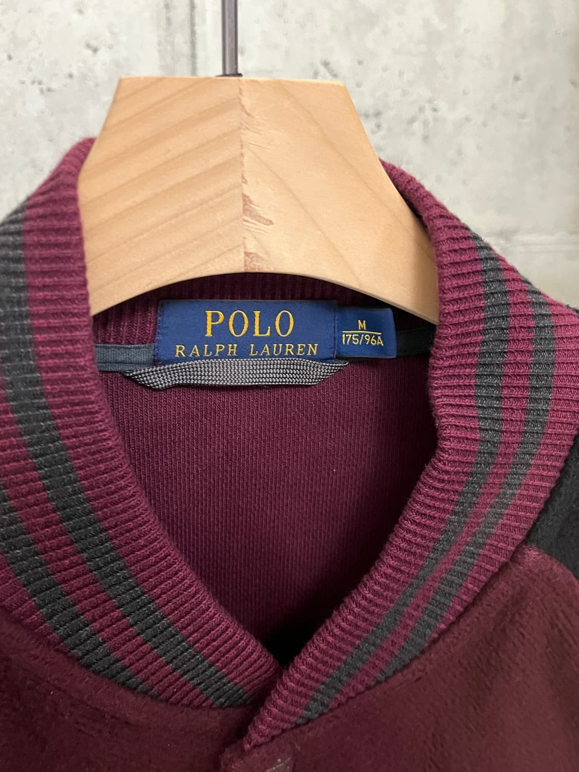 POLO RALPH LUAREN VARSITY JACKET (M) 상품이미지5