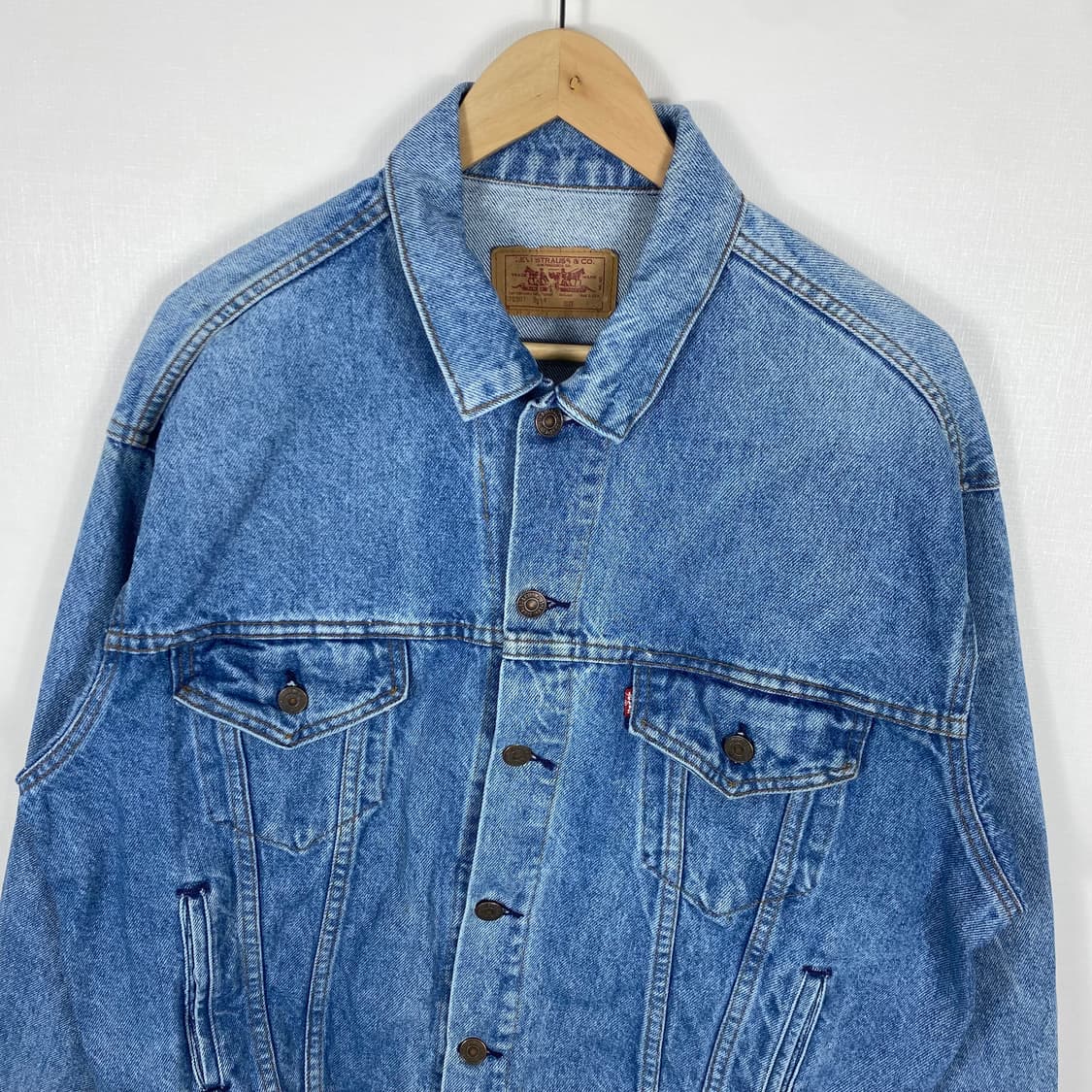 80's USA Levi's 70507 0214 Denim Trucker 상품이미지2