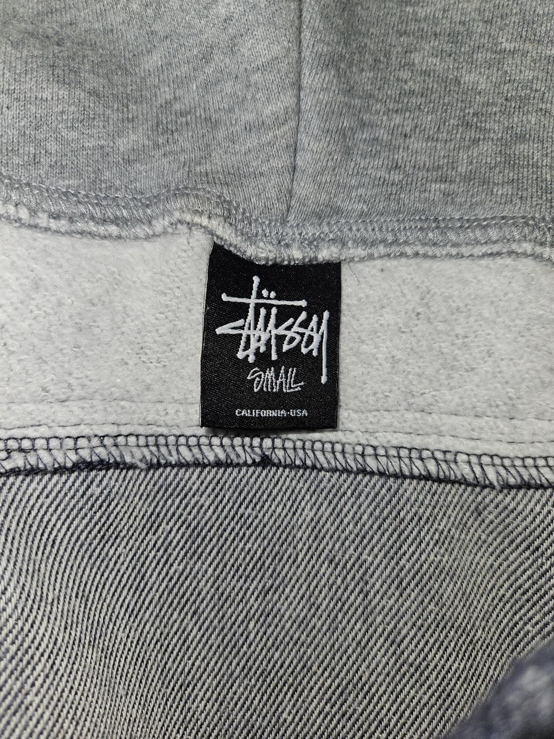 스투시 올드스쿨 레이어드 후드 상품이미지3