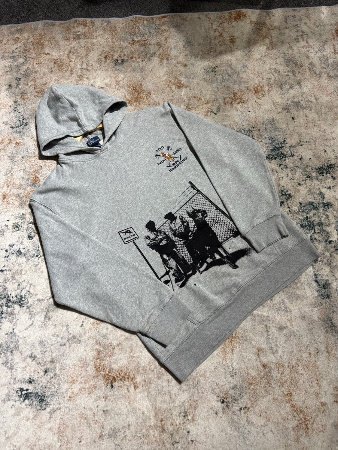 폴로 랄프로렌 빈티지 커스텀 후디 상품이미지1