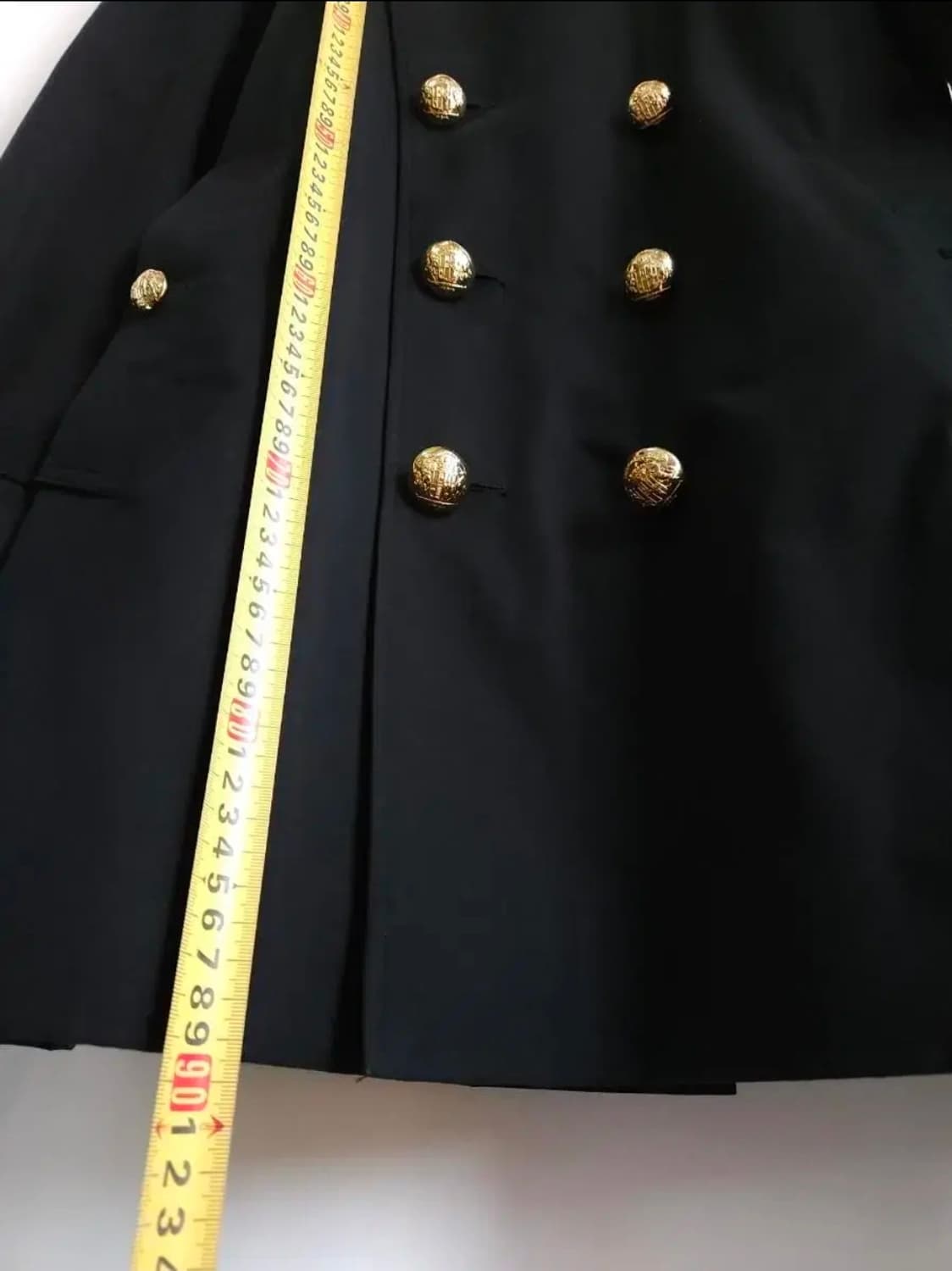 [버버리] 남성 남자 버버리 더블브레스트 트렌치코트 금장단추 블랙 50 상품이미지9