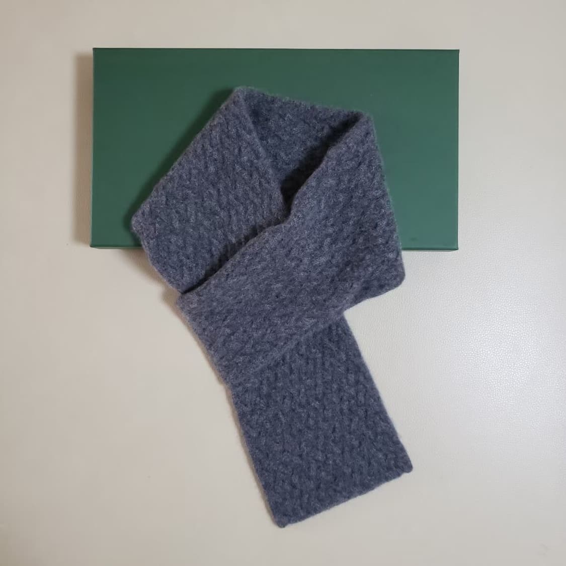 캐시미어 100% 니트 머플러  상품이미지1