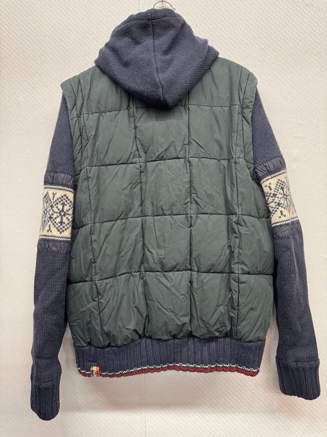 타미힐피거 데님 하이브리드 노르딕 니트 베스트 L(L) 상품이미지3