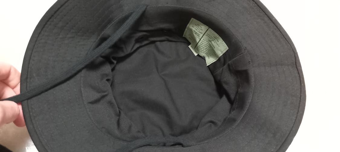 로스코 밀리터리 부니햇 버킷햇 블랙 734 상품이미지4