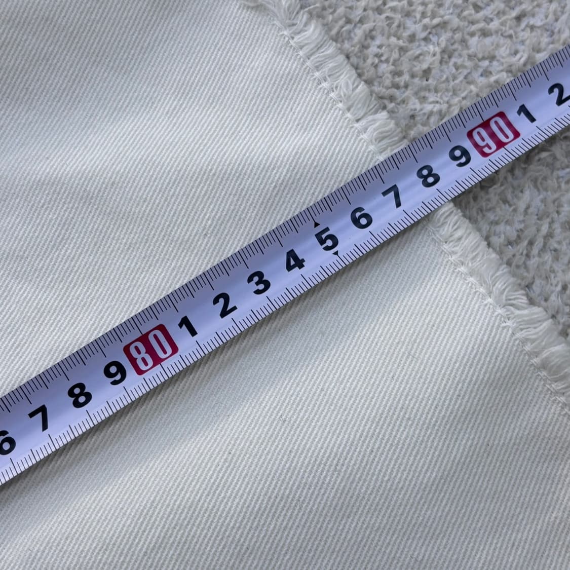 38 MSGM 크롭 플레어 데님 팬츠 0414E 상품이미지8