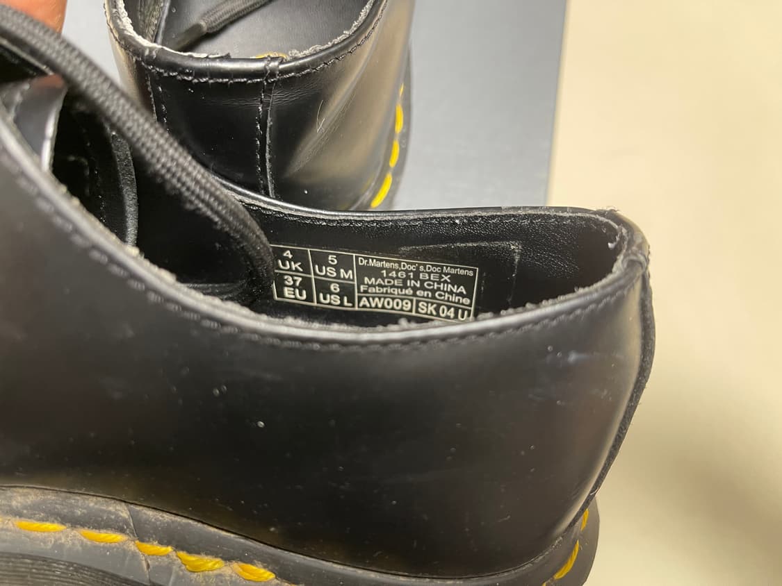 닥터마틴 1461 벡스 블랙 240mm 상품이미지6