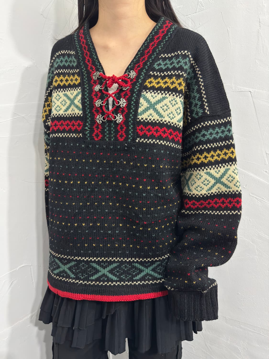 eyelet knit top 상품이미지3