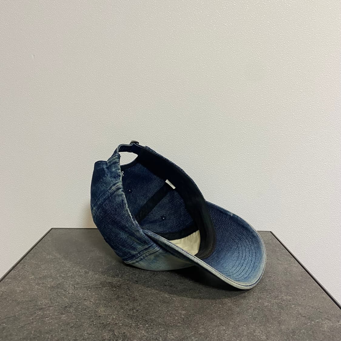 (OS) 슈프림 S로고 볼캡 모자 워시드 더티 데님 상품이미지7