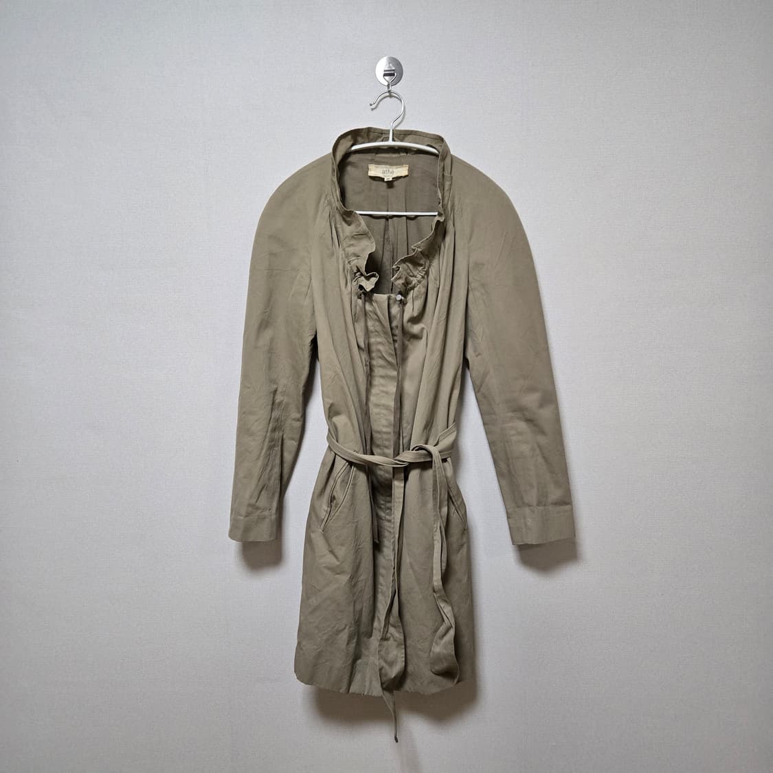 아떼 바네사브루노 코튼 롱 자켓  상품이미지4