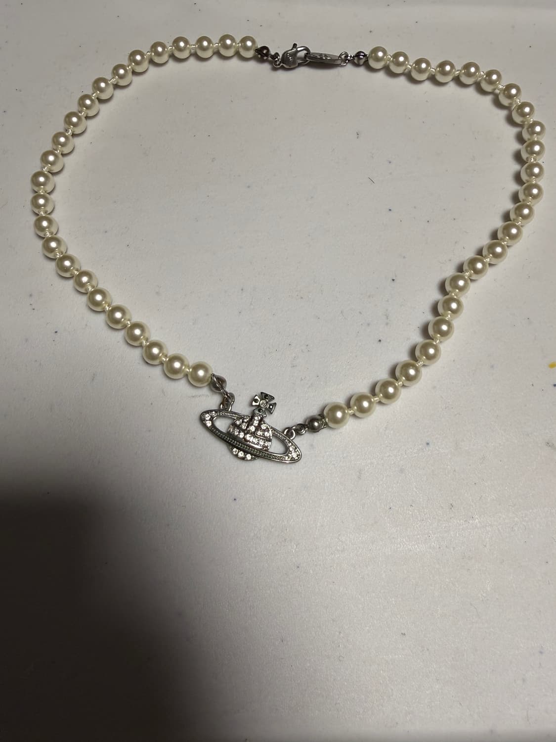 비비안웨스트우드 진주초커 상품이미지1