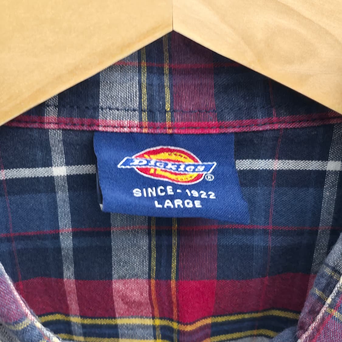 [L] 디키즈 체크 셔츠 상품이미지5