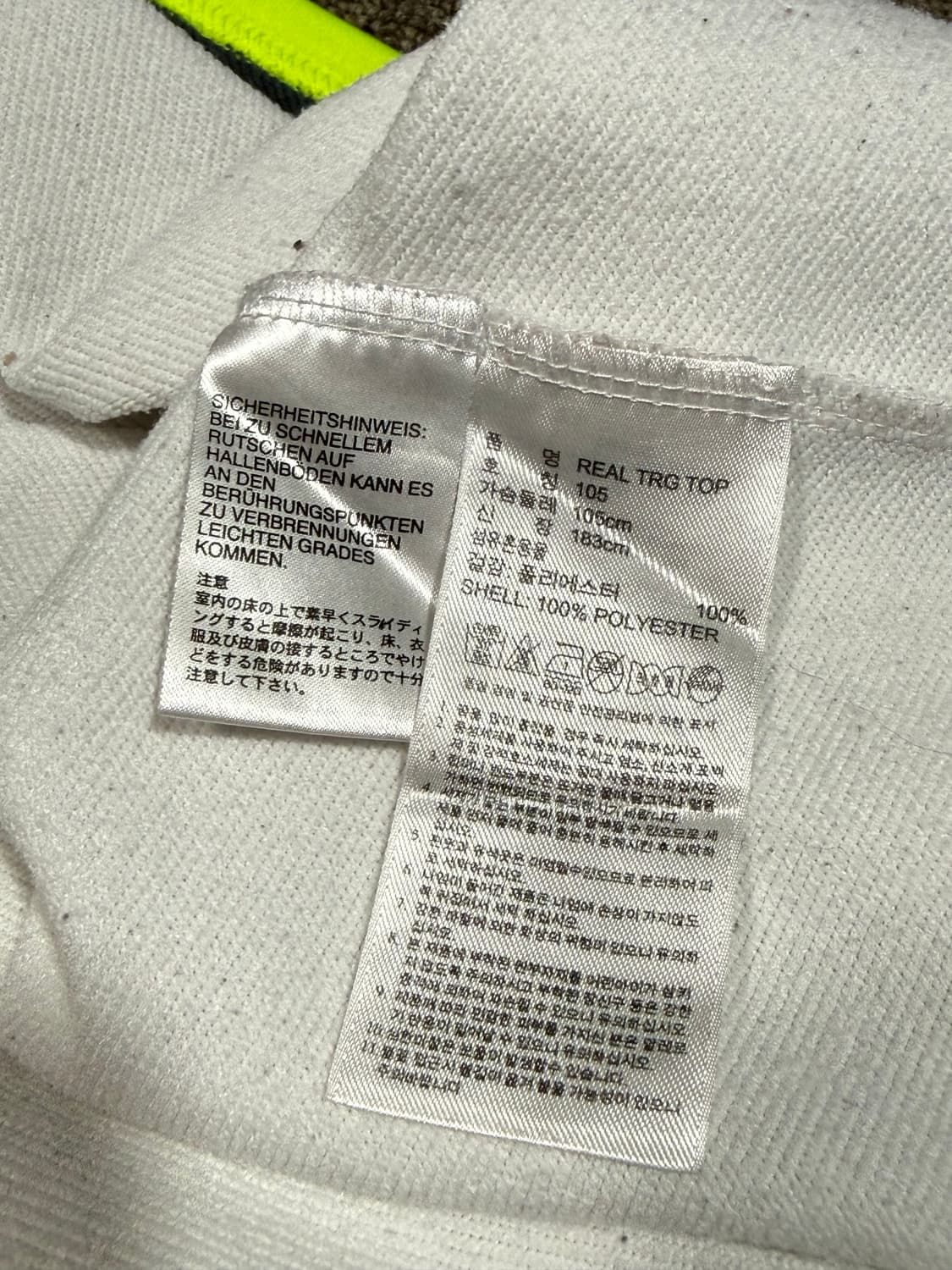 Adidas 아디다스 레알마드리드 트레이닝 탑 상품이미지4