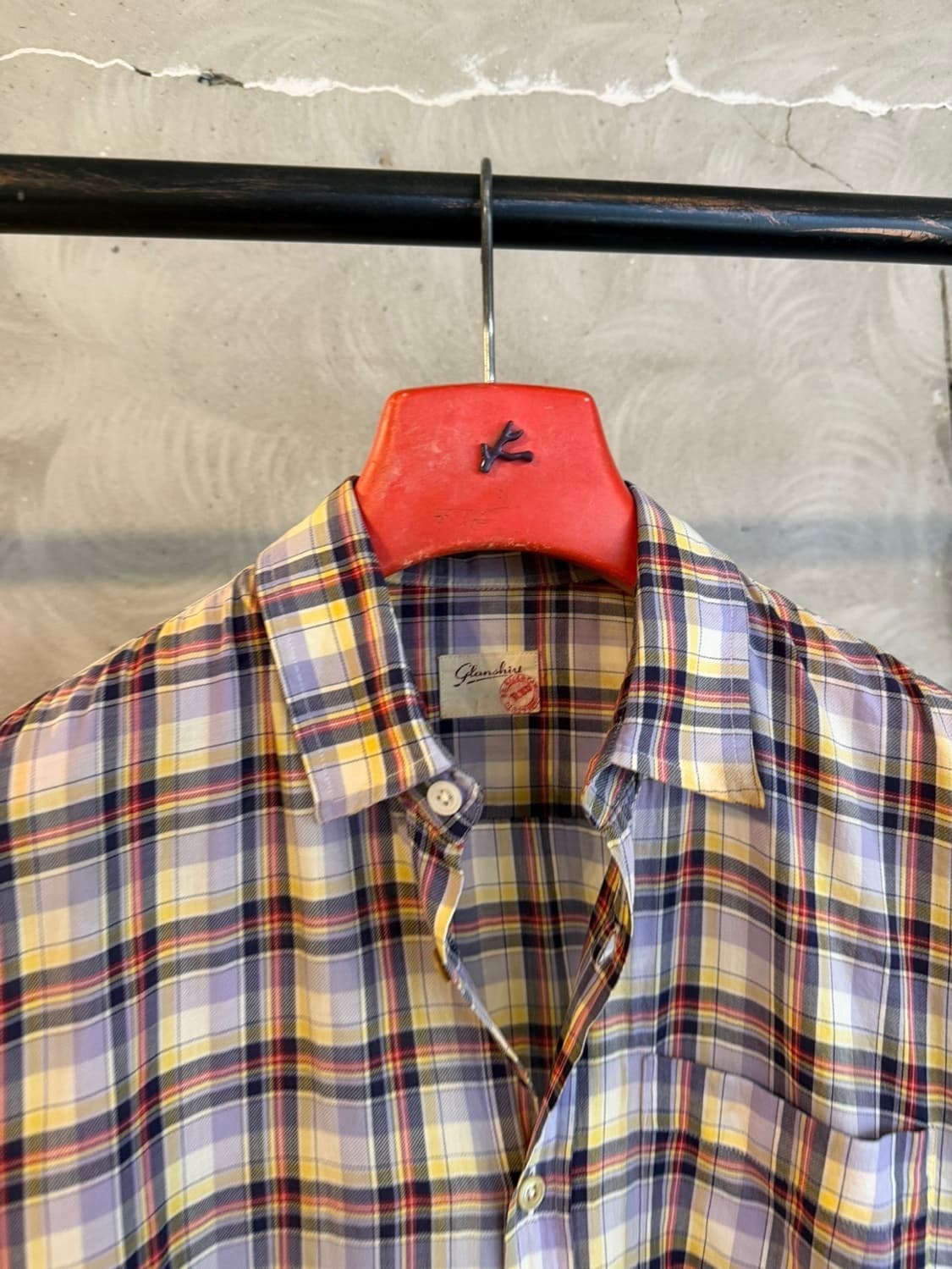 글랜셔츠 마드라스 셔츠 100 상품이미지3