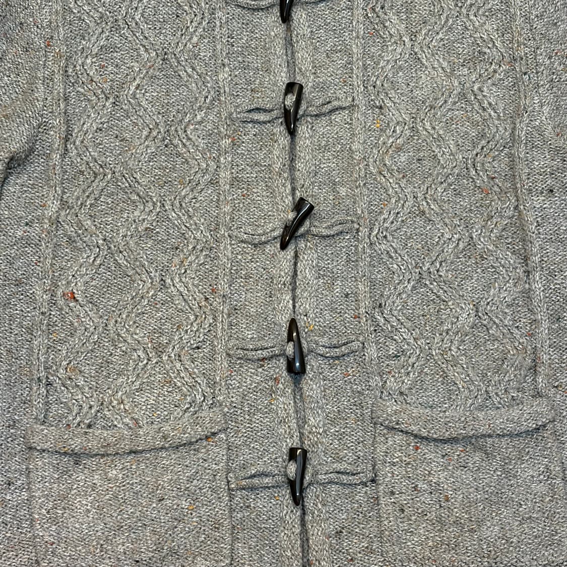 USA 빈티지 떡볶이 코트 더플코트 니트 상품이미지4