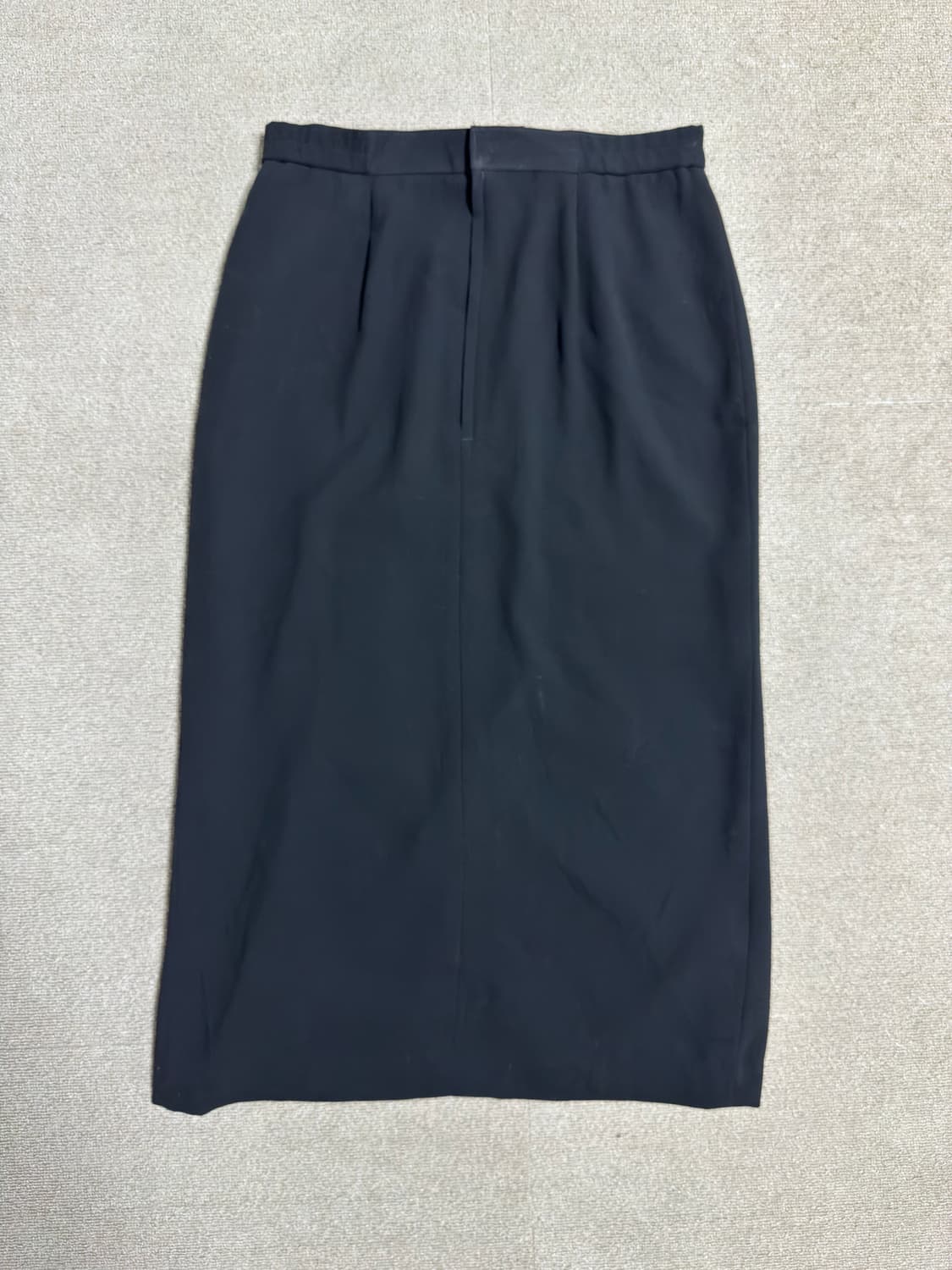 블랙 버튼 슬릿 스커트 상품이미지4