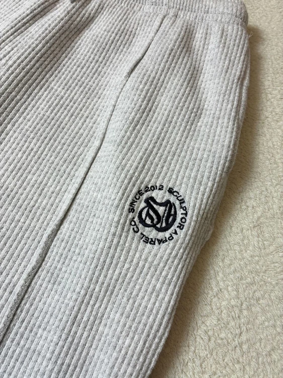 스컬프터 22ss 와플 스웻 팬츠 PN7788 상품이미지3