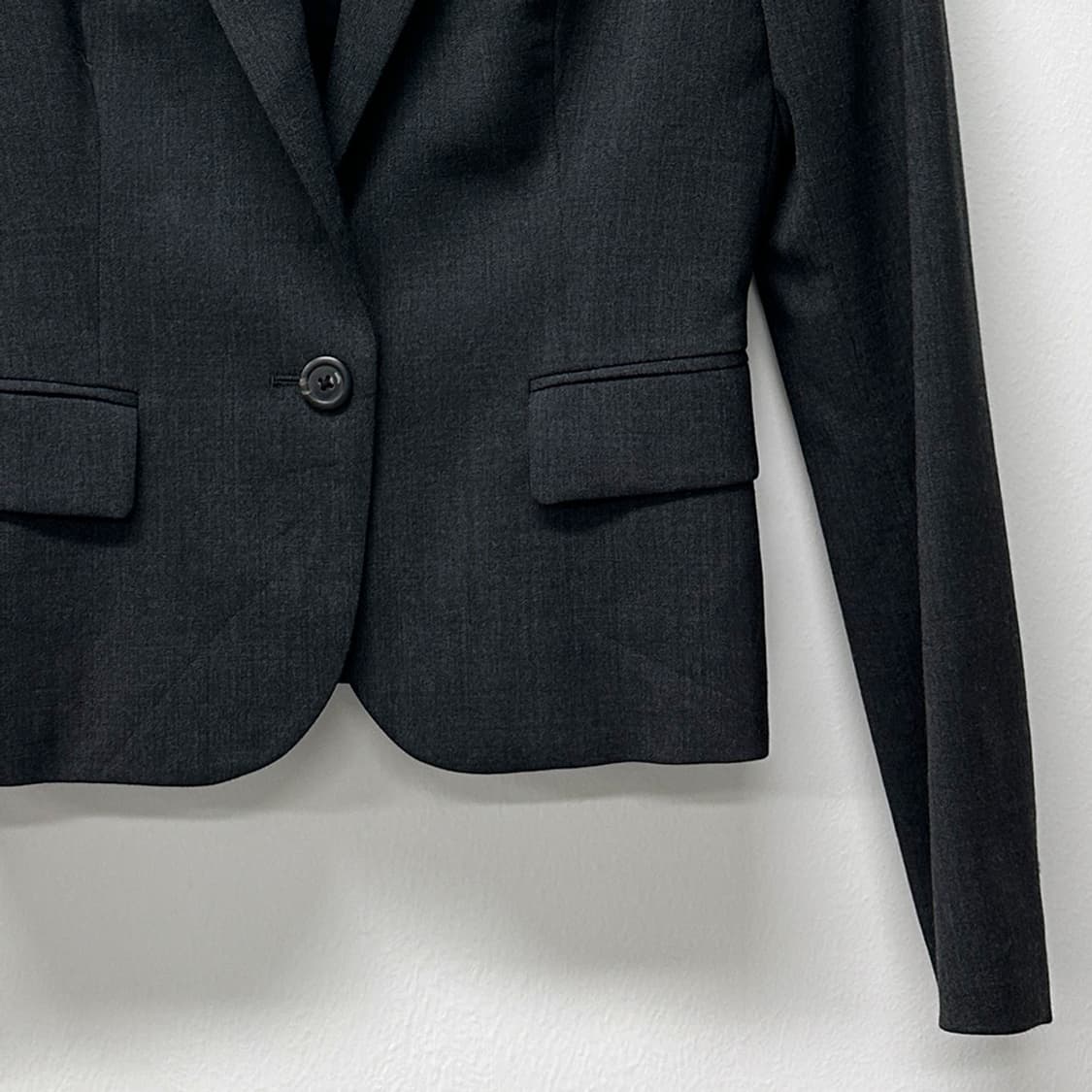 폴로 랄프로렌 울 블레이저 블레이져 자켓 차콜 그레이 여성 9 상품이미지3