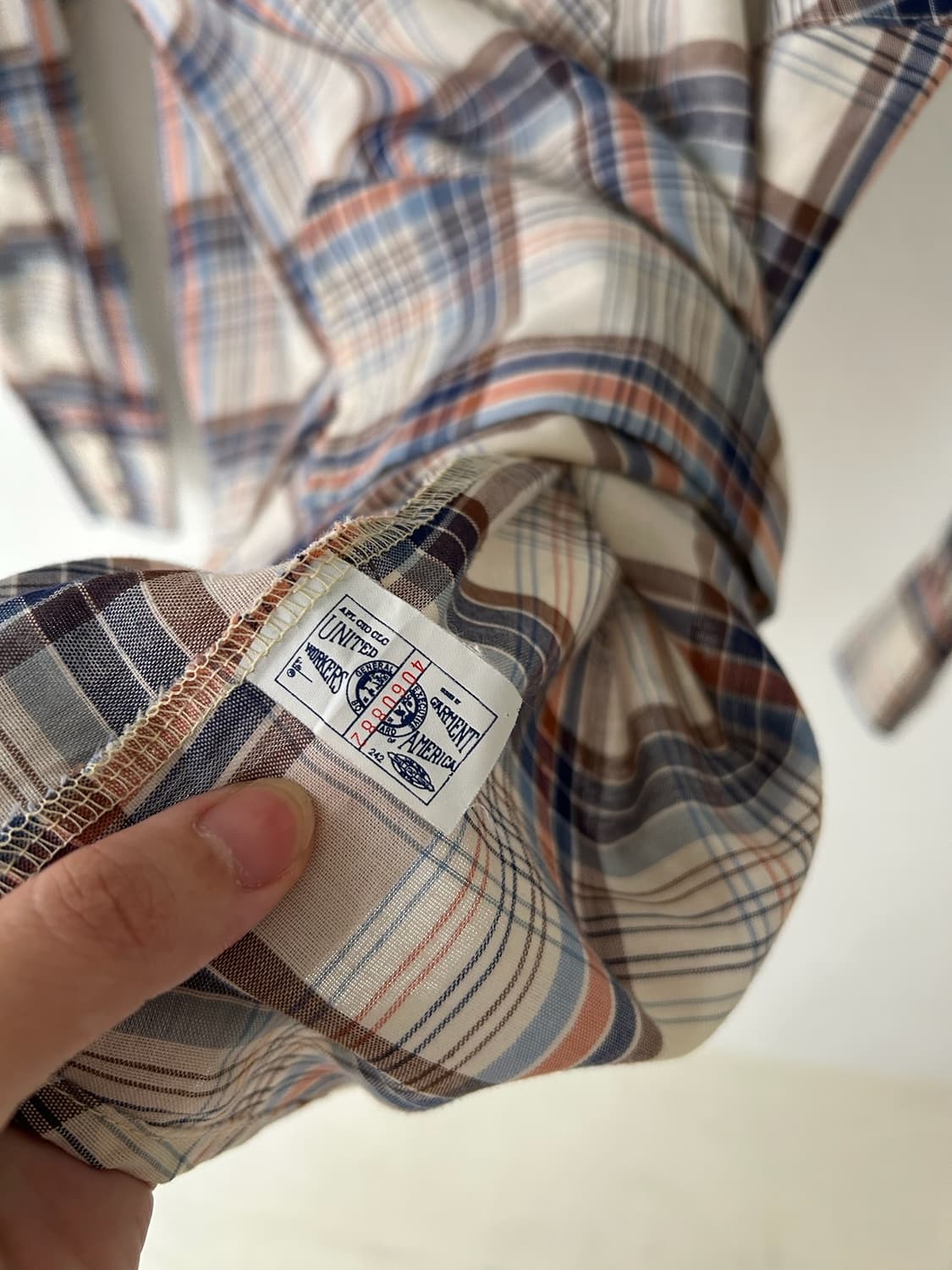 70's vtg USA Lee  Western shirt. 상품이미지5