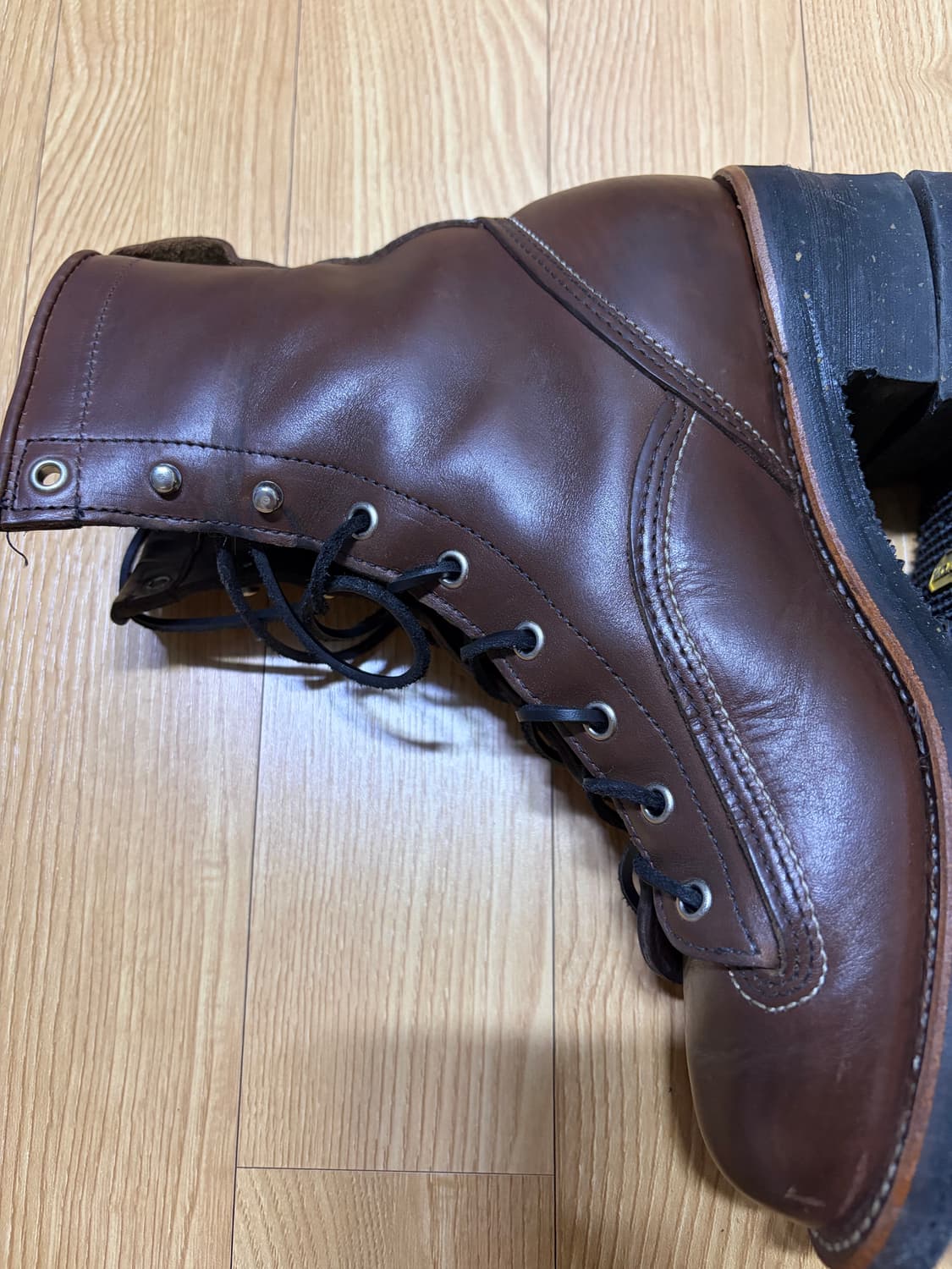 치페와 호윈 크롬악셀 로거 부츠 9E 상품이미지5