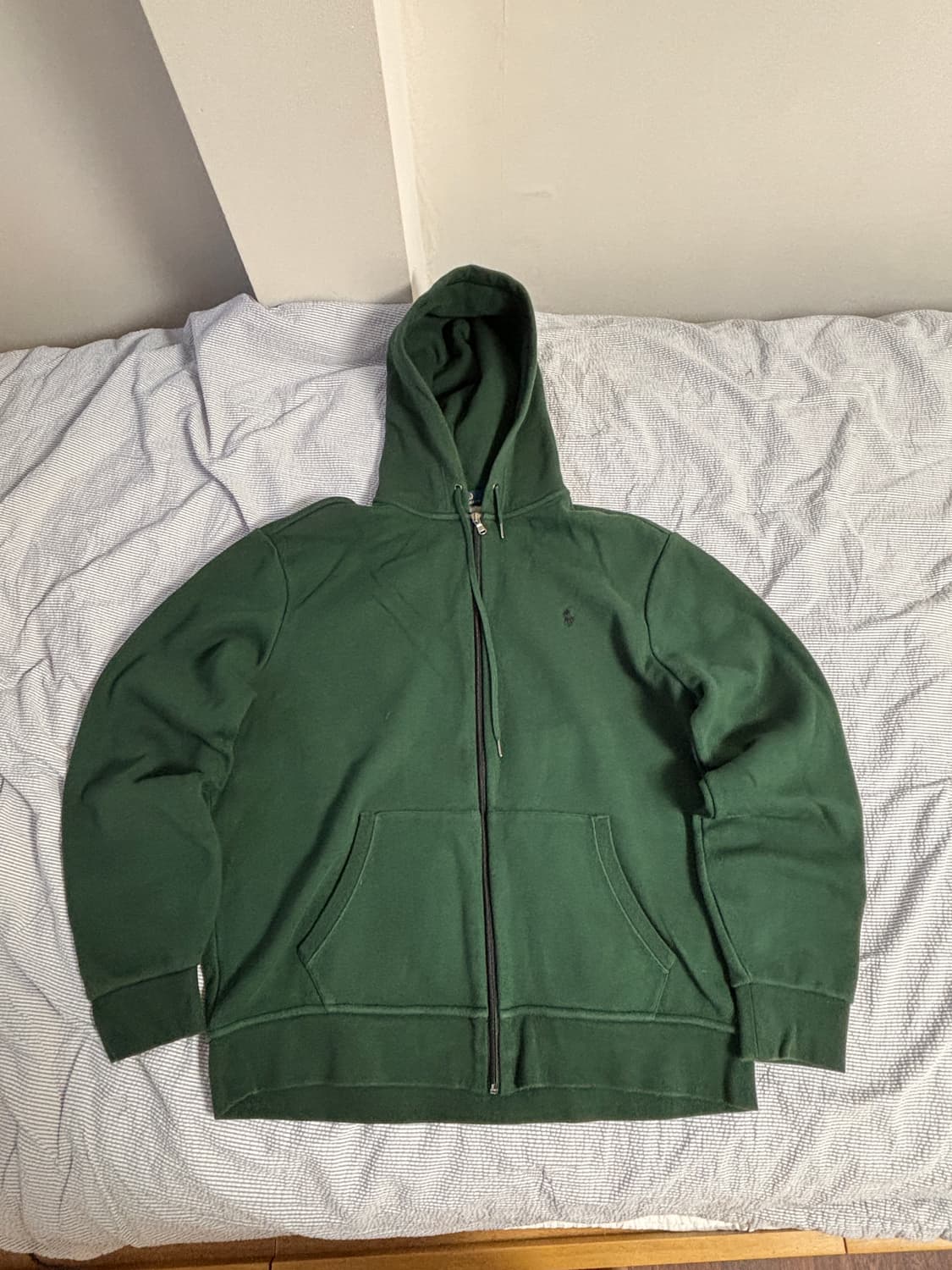 [Polo Ralph Lauren] 다크그린 기모 후드집업 (XL) 상품이미지2
