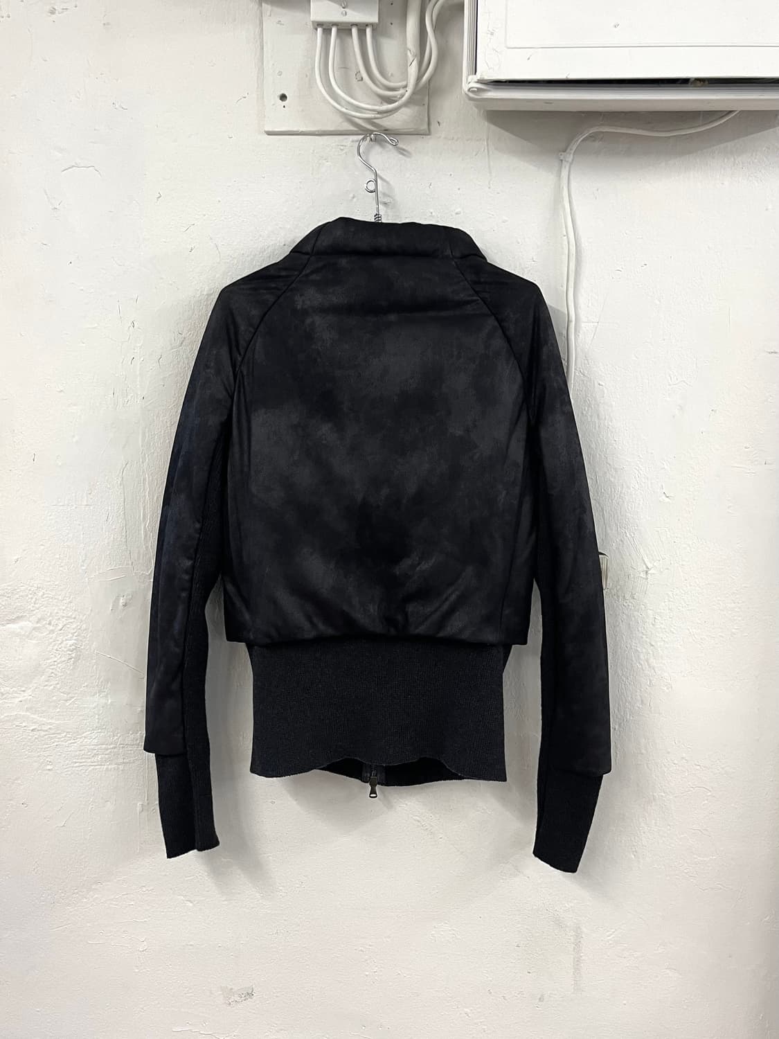 ALYSI 알리지 드레이핑 레더 자켓 상품이미지7