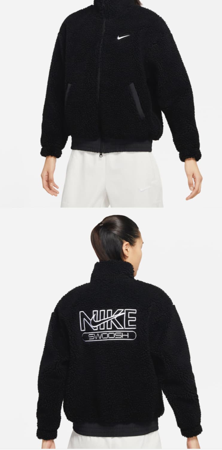 나이키 NSW 스우시 플리스 자켓 S 상품이미지9