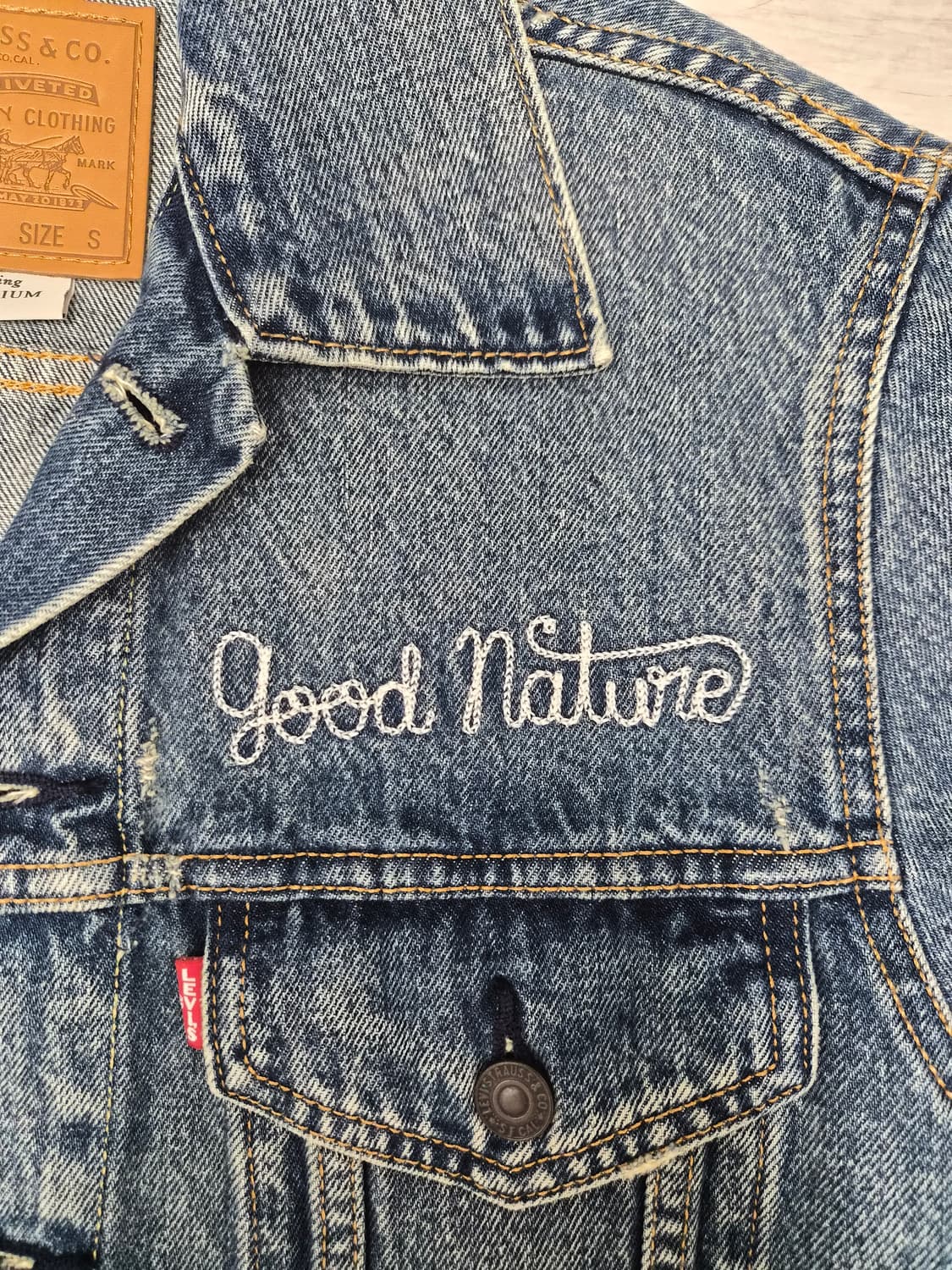 리바이스 커스텀 데님자켓 팝니다 상품이미지2