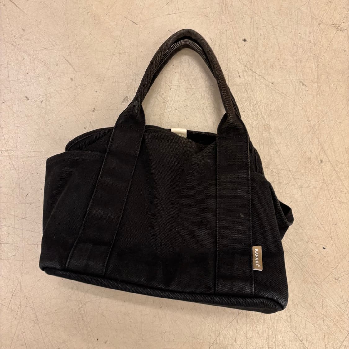 캉골 블랙 미니 토트백 상품이미지3