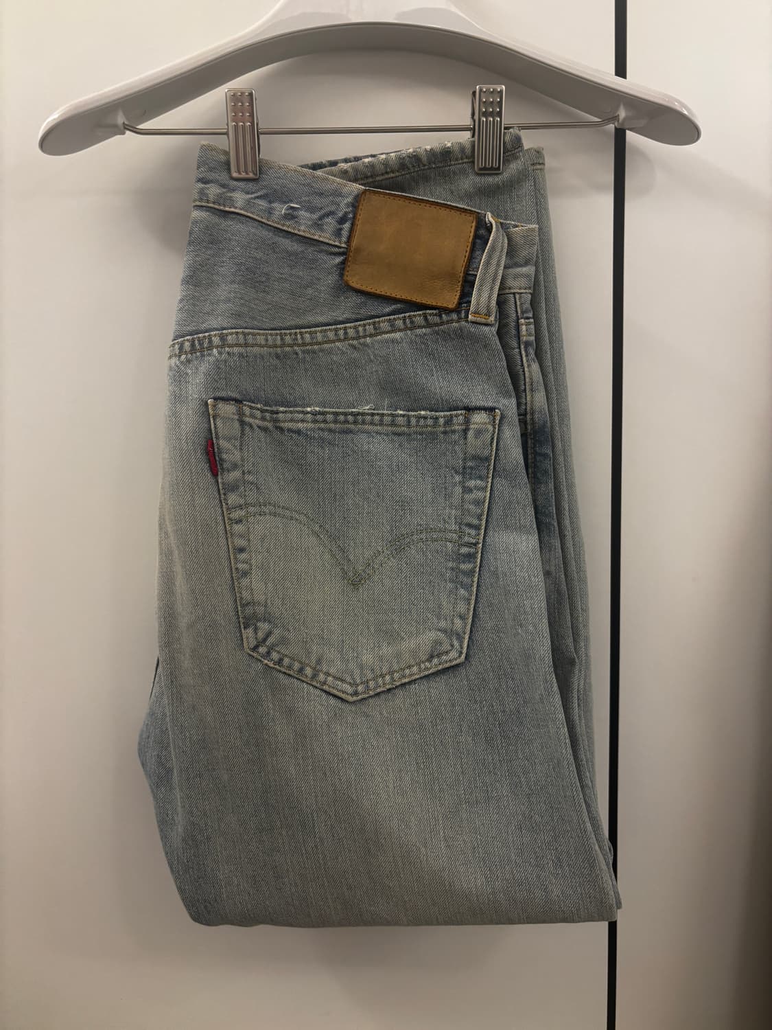 리바이스 lvc 1947 501 -0203 연청 30x32 바지수선 상품이미지1