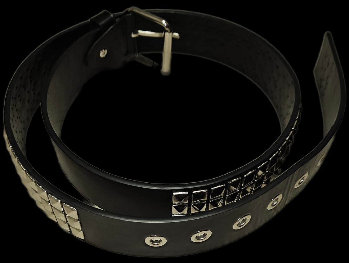 피라미드 스터드 벨트 상품이미지1