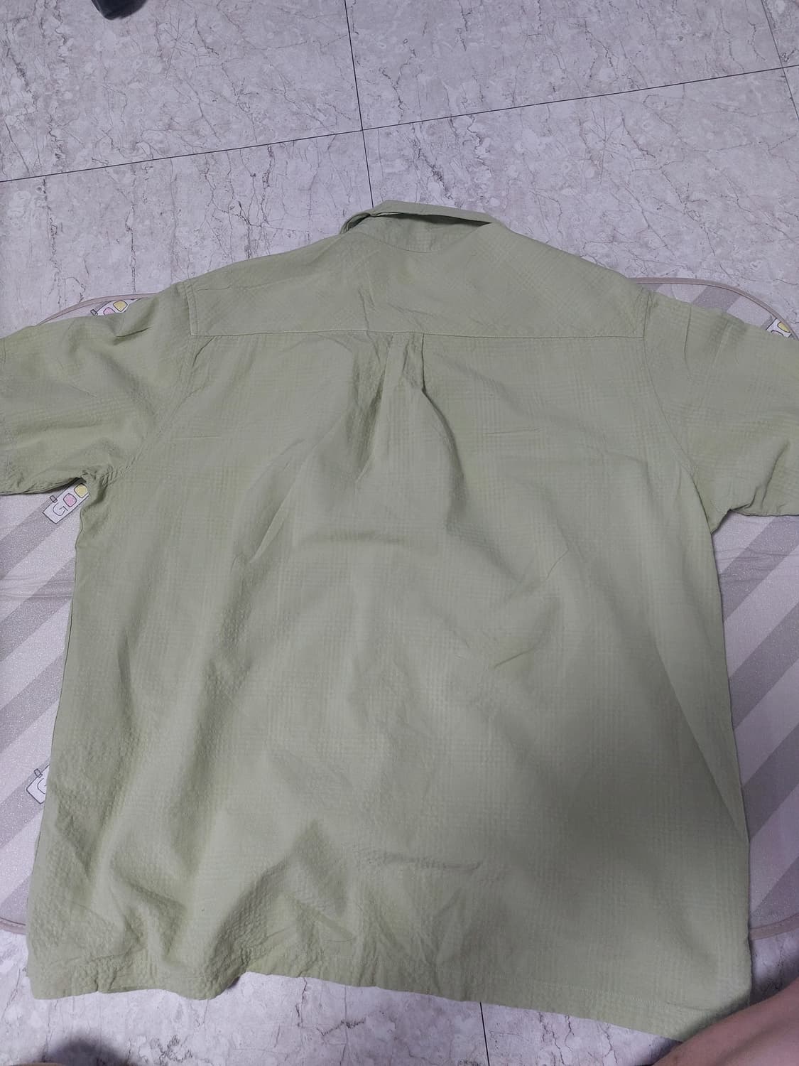 커버낫 세미 오버핏 반팔 셔츠 M 상품이미지2