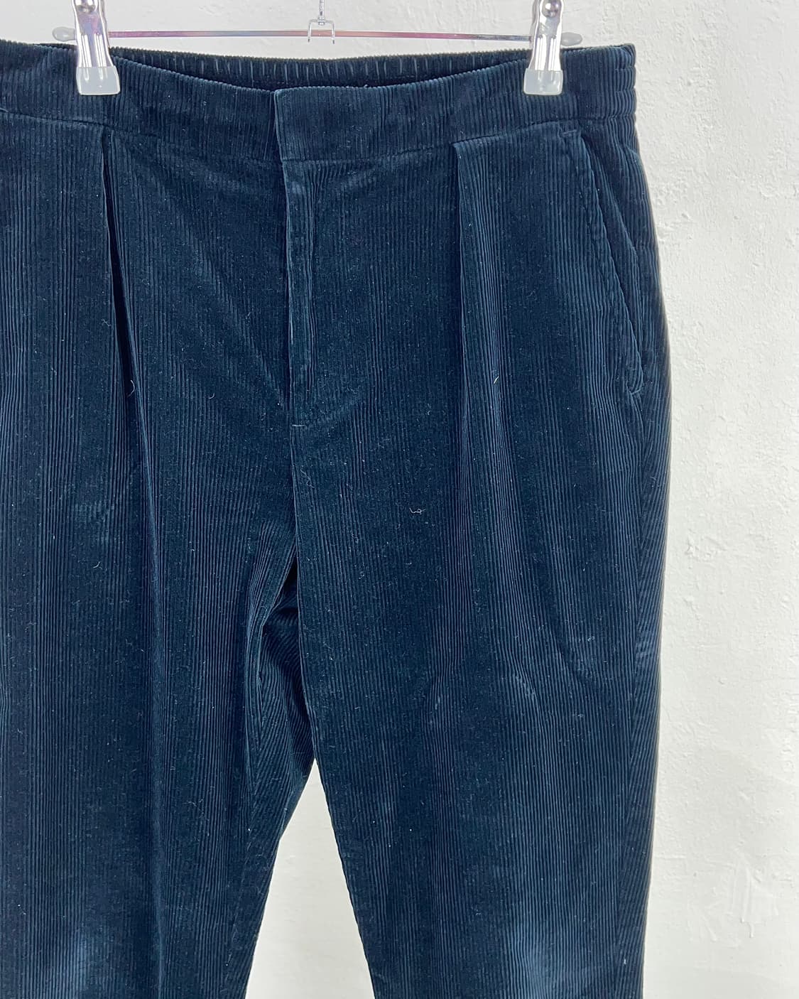 폴로 랄프로렌 딥 네이비 클래식 플리츠 코듀로이 팬츠 상품이미지3