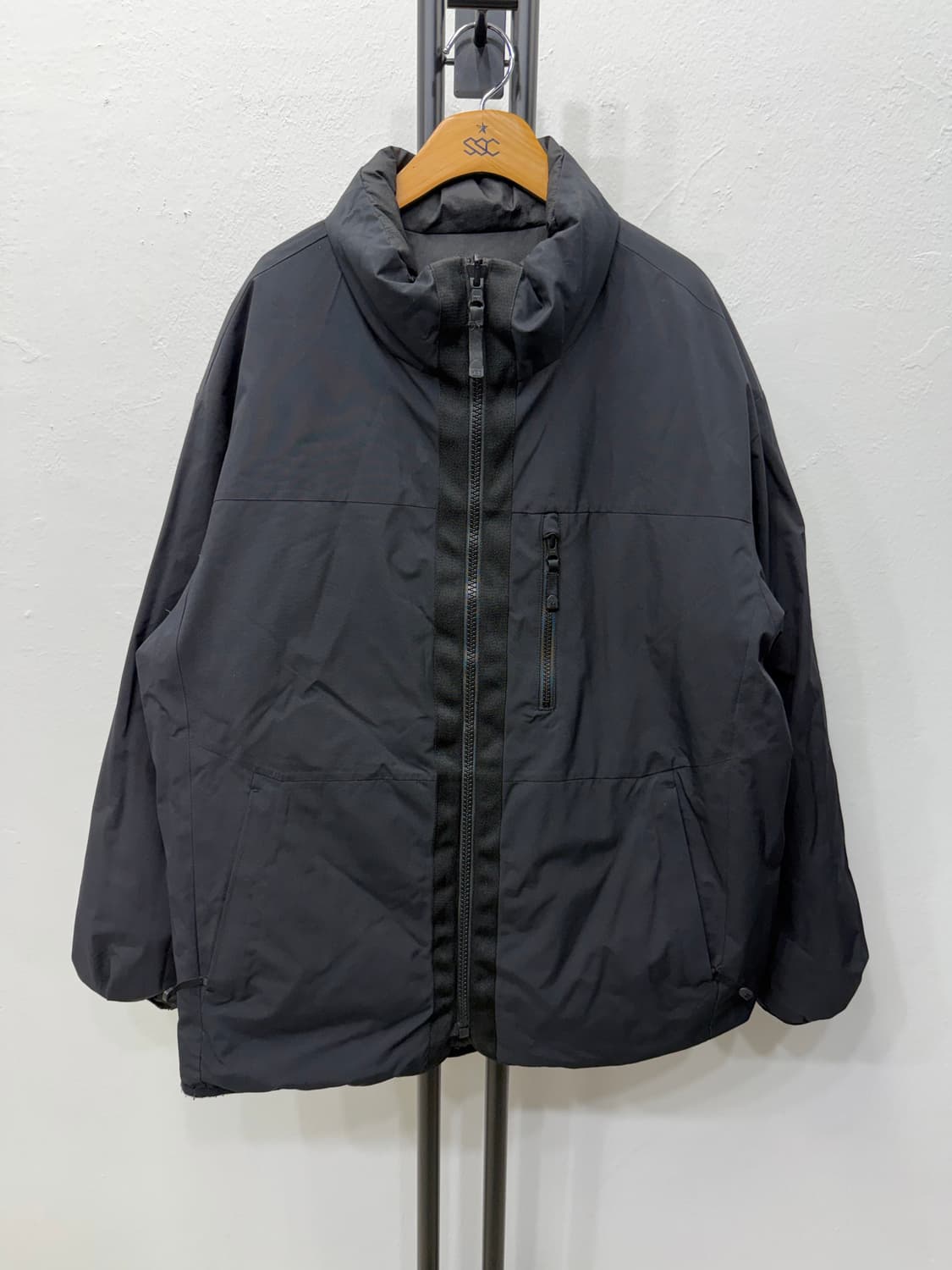 정품) 코오롱 남성 리버시블 양면 퀼팅 구스패딩 105 상품이미지5