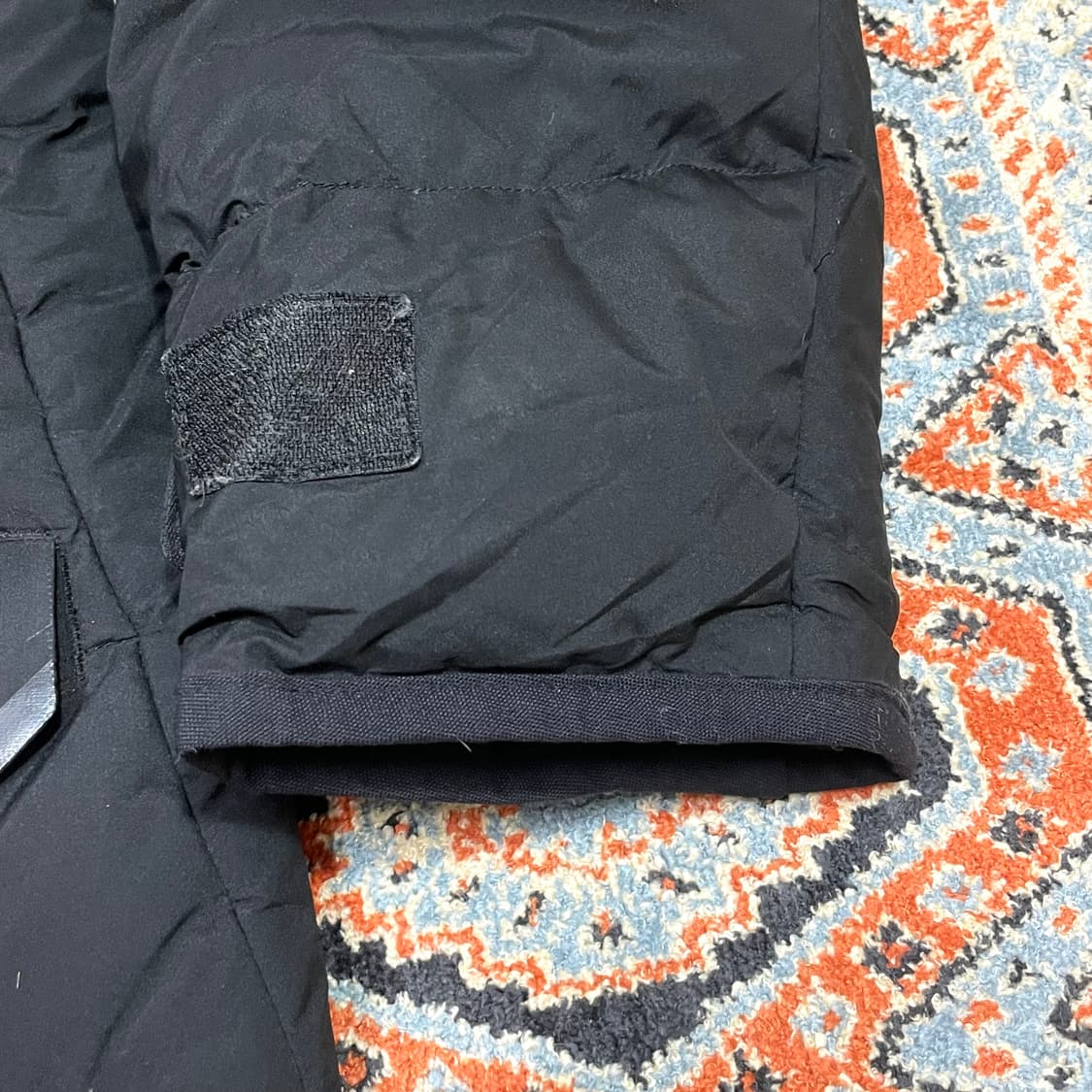 뉴발란스 블랙 구스다운 롱패딩 여성S 상품이미지3