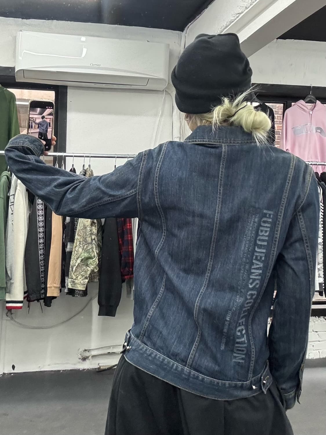 FUBU 푸부 올드스쿨 데님자켓 상품이미지7