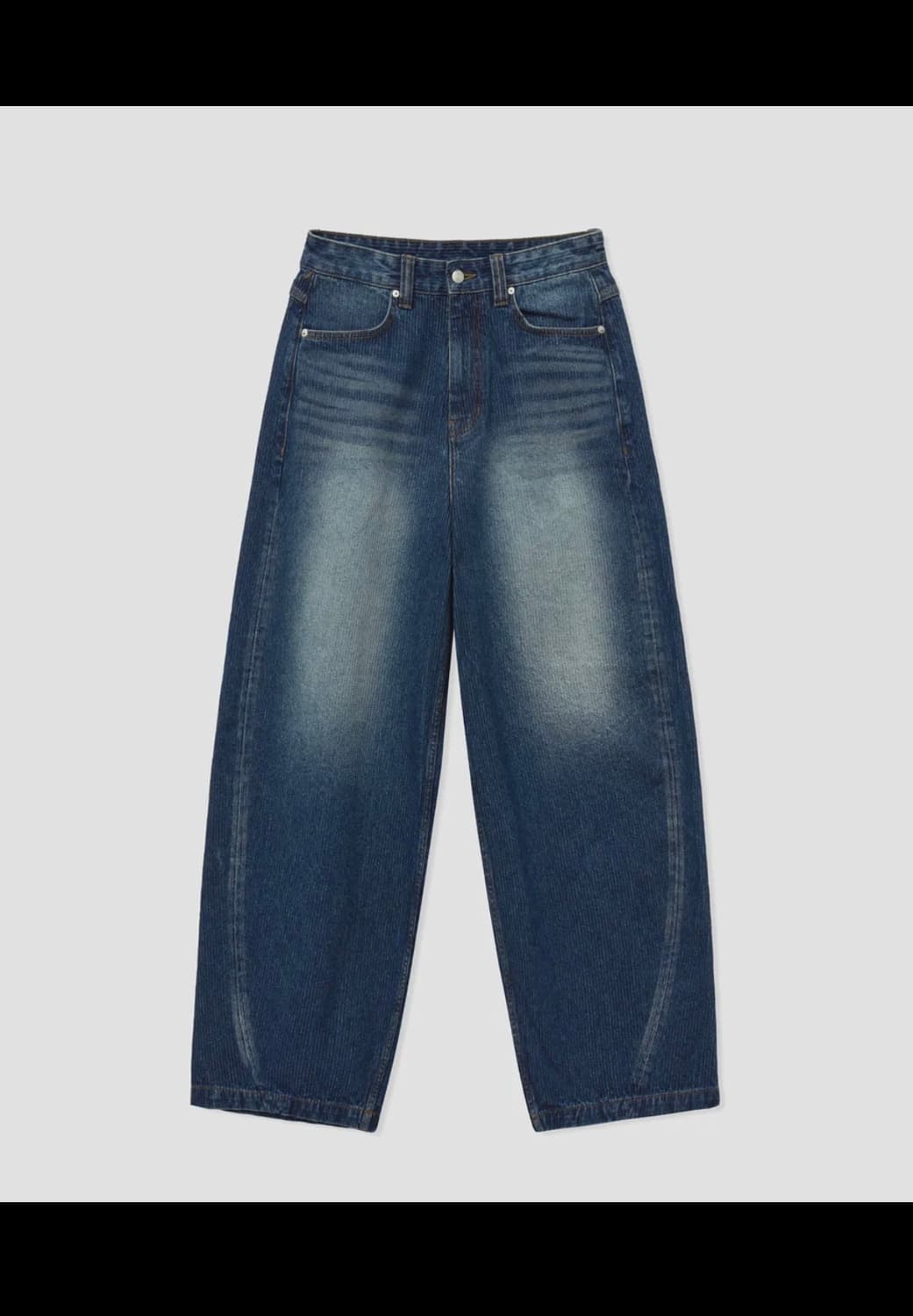 노운 코듀로이 데님팬츠 블루 상품이미지1