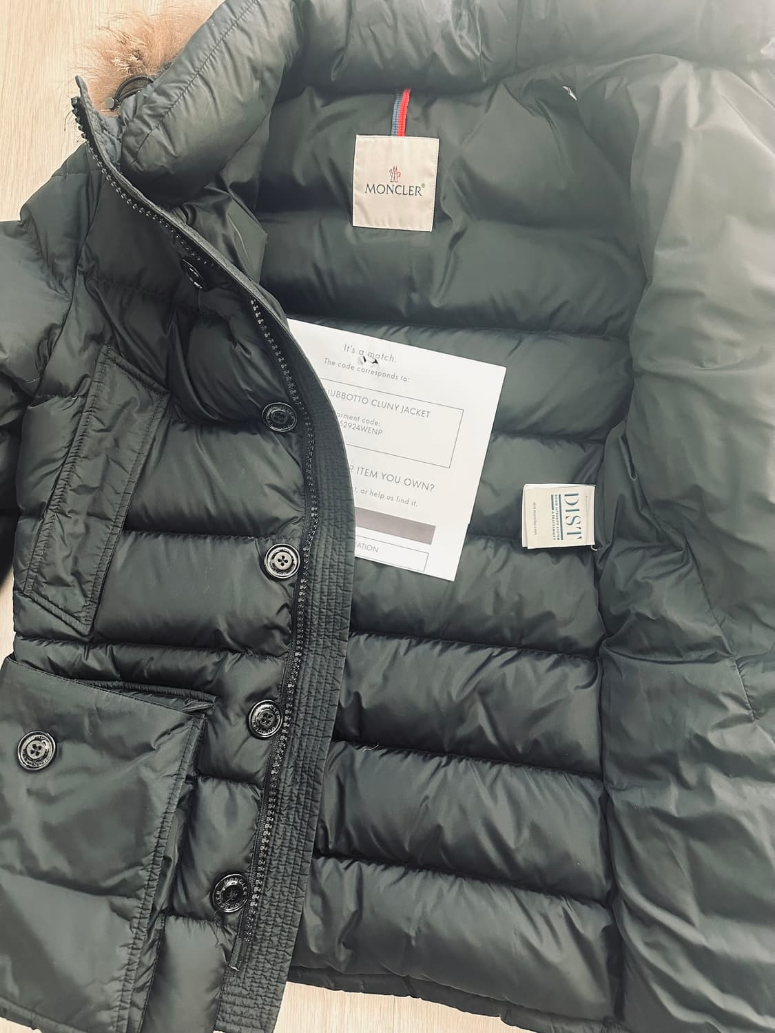 18FW 클루니 블랙 2사이즈 팝니다 상품이미지4