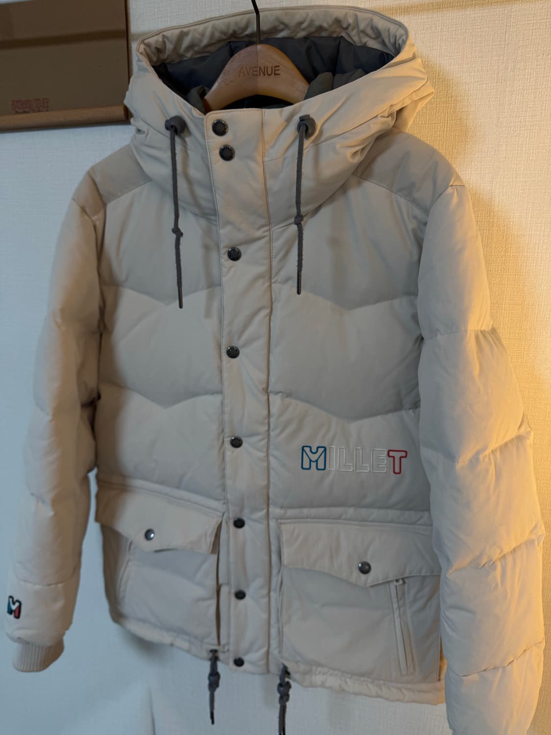 [M]밀레 클래식 구스다운 패딩 파카 상품이미지3