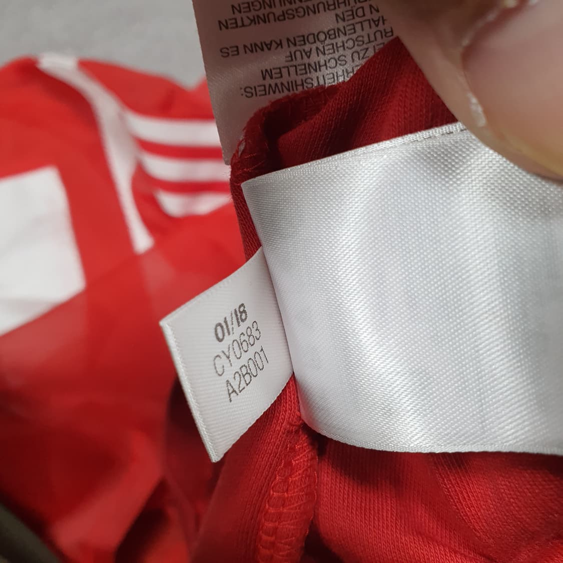 ✨ (바배) 아디다스 00s 러시아 레트로 크롭 져지 유니폼 상품이미지6