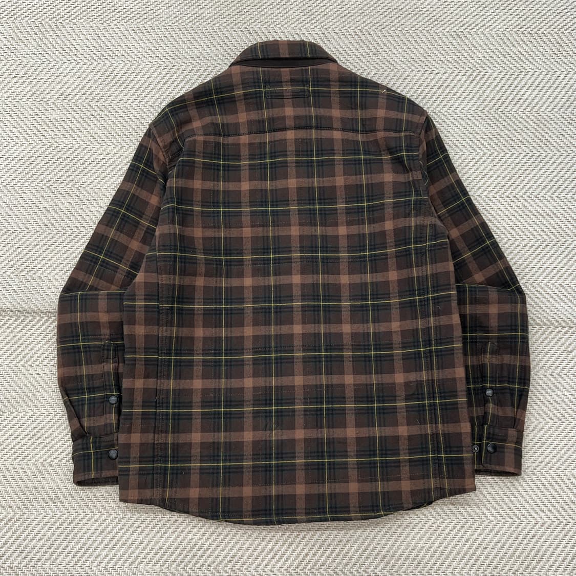 헨리코튼 체크 헤비셔츠 r3014 상품이미지2