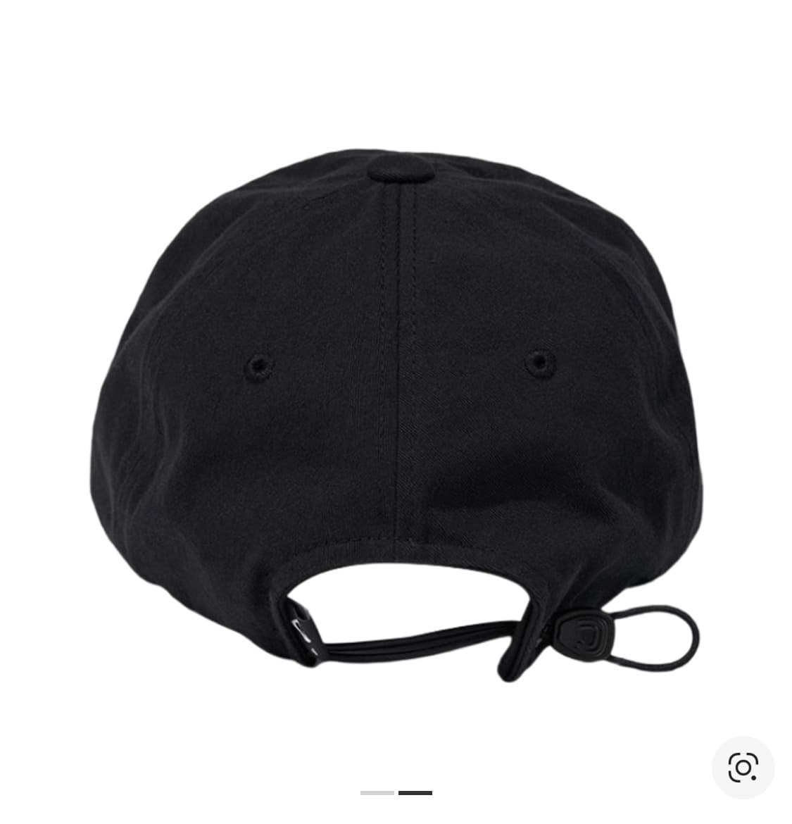미스치프 스트링 볼캡 블랙 상품이미지2