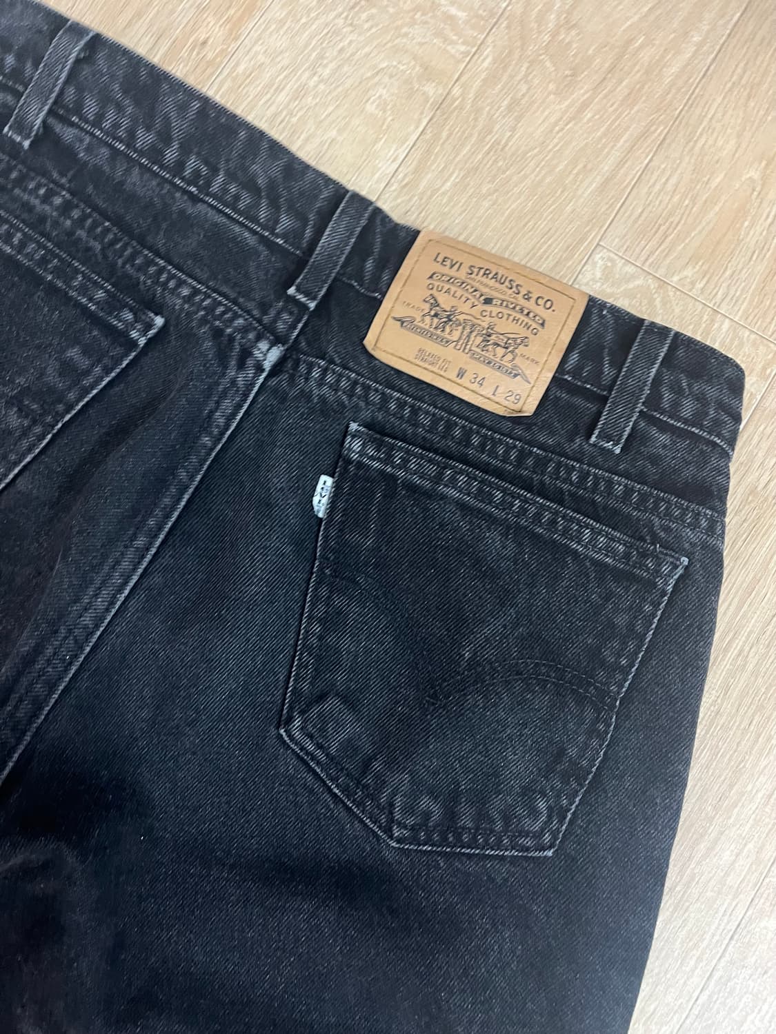 리바이스 90‘s 화이트탭 릴렉스 스트레이 레그 34x29 상품이미지3